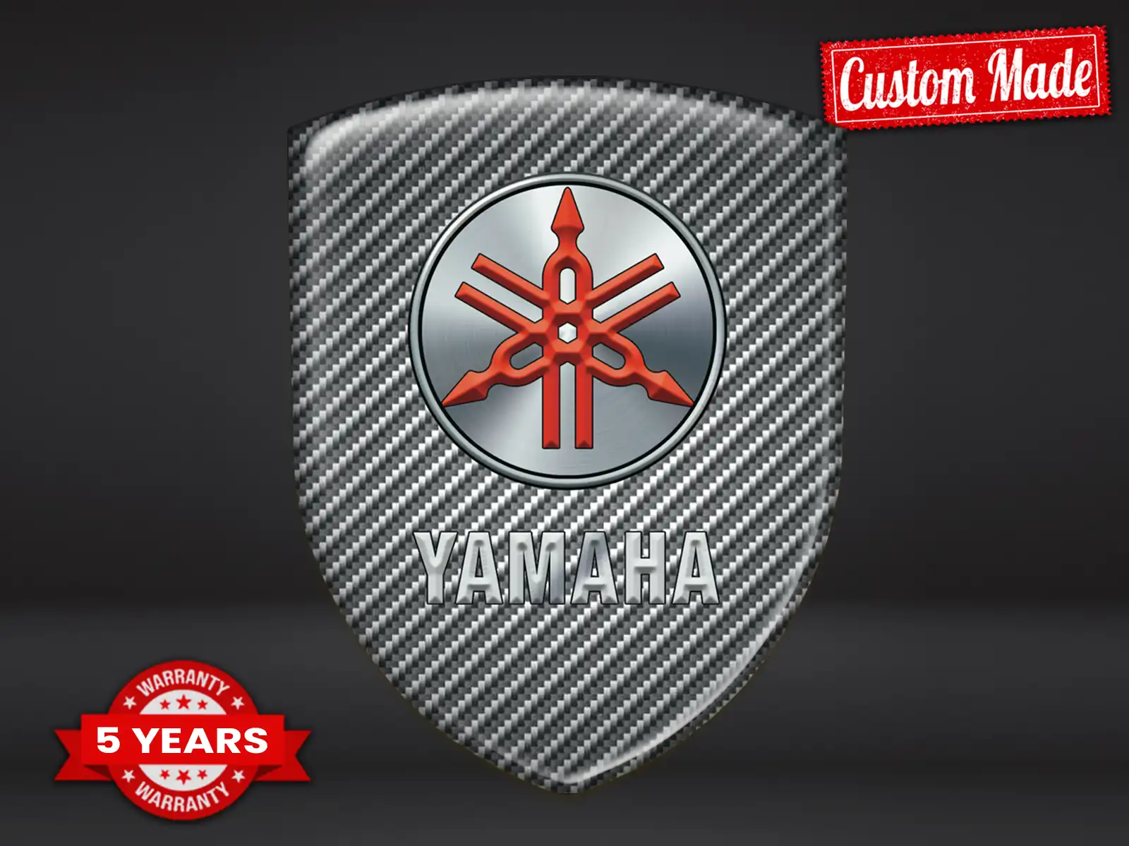 Yamaha Autodekor Sticker Modern Stilvoll Robust Pro